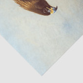 美しい鳥ゴールデンイーグルの水の色の切り離し 薄葉紙 (詳細)