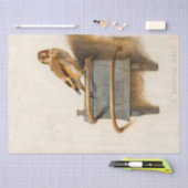 美しい鳥ザ・ゴールドフィンチヴィンテージデコページ 薄葉紙 (クラフト)