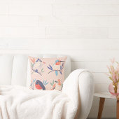 美しい鳥 クッション