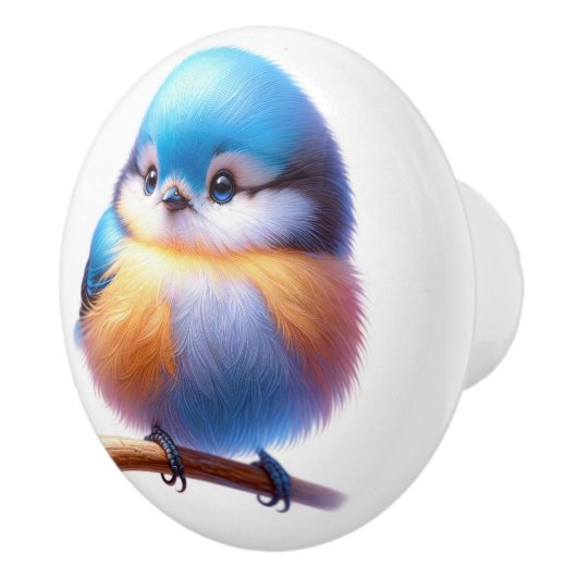 美しい鳥 セラミックノブ (右)