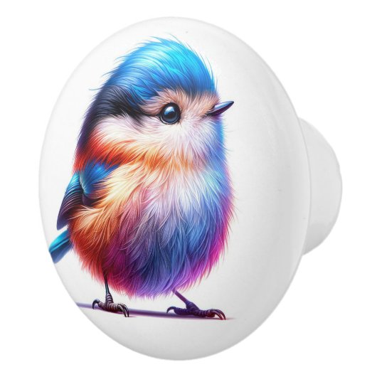 美しい鳥 セラミックノブ (右)