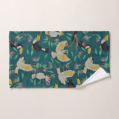 美しい鳥  バスタオルセット (ハンドタオル)