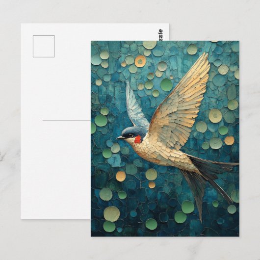 美しい鳥 ポストカード (正面/裏面)