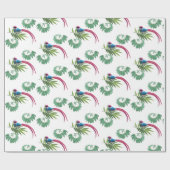 美しい鳥 ラッピングペーパー (フラット)