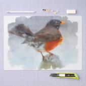 美しい鳥 薄葉紙 (クラフト)