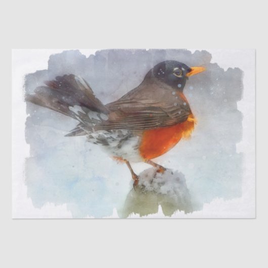 美しい鳥 薄葉紙 (正面)