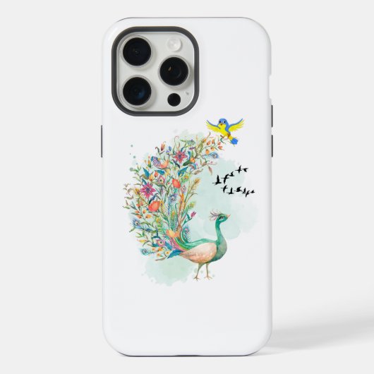 美しい鳥 iPhoneケース (裏面)