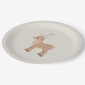 美しい鹿の森 ペーパープレート (アングル)