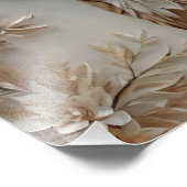 美しい鹿3Dテクスチャキャンバスのアートワークプリント フォトプリント            (角)