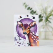 美しい鹿 ポストカード (スタンド正面)