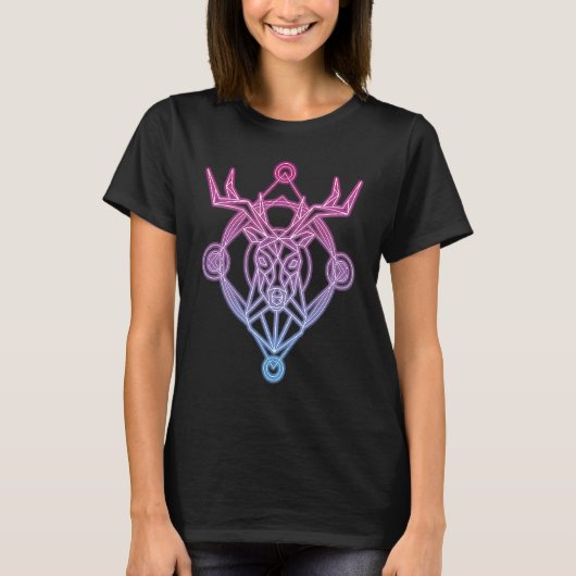 美しい鹿 Tシャツ (正面)