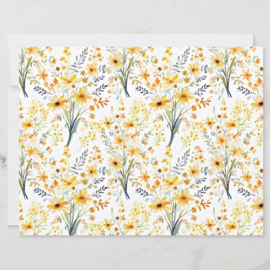 美しい黄色い春の野花 (正面)