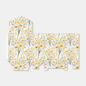 美しい黄色い春の野花 フェイバーボックス (折り畳みなし)