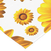 美しい黄色い花 ショートテーブルランナー (コーナー)