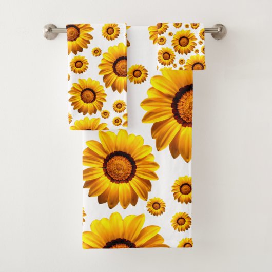 美しい黄色い花 バスタオルセット (インサイチュ)