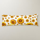 美しい黄色い花 ボディピロー (裏面)