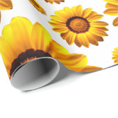 美しい黄色い花 ラッピングペーパー (ロールコーナー)