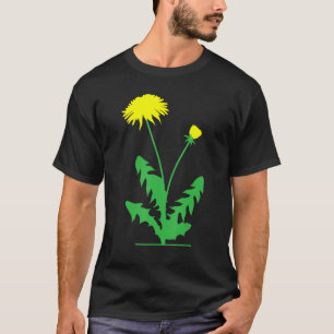 美しい黄色のタンポポTシャツフローリストEnthusia Tシャツ