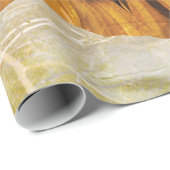 美しい黄色のテクスチャの巨大なヒマワリのフォトアート ラッピングペーパー (ロールコーナー)