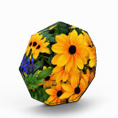 美しい黄色のデイジー写真 フォトブロック (左)