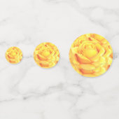 美しい黄色のバラ コンフェッティ (正面)