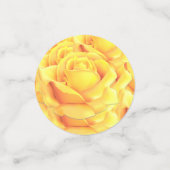 美しい黄色のバラ コンフェッティ (スモール正面)