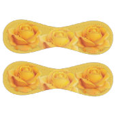 美しい黄色のバラ ソフトボール (パネル)