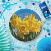 美しい黄色の水仙 ペーパープレート (パーティー)