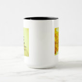 美しい黄色の水仙 15 oz マグ聖書  マグカップ (中央)