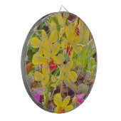 美しい黄色の秋のラン ダーツボード (正面左)