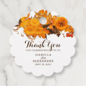 美しい黄色の花 フェイバータグ (正面)