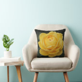 美しい黄色バラ クッション (椅子)