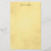 美しい黄金の羊飼い文房具 便箋 (正面)