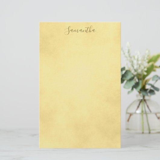 美しい黄金の羊飼い文房具 便箋 (スタンド正面)