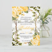 美しい黄金色のフローラ  招待状 (スタンド正面)