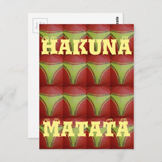 美しい黄金色の幾何学的パターンデザイン ポストカード (正面/裏面)