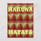 美しい黄金色の幾何学的パターンデザイン ポストカード (正面)