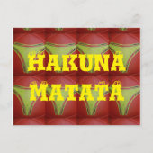 美しい黄金色の幾何学的パターンデザイン ポストカード (正面)