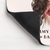 美しい黒い母と娘 マウスパッド (コーナー)