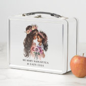 美しい黒い母と娘 メタルランチボックス (インサイチュ)