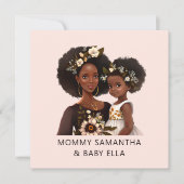 美しい黒い母と娘(11) (正面)