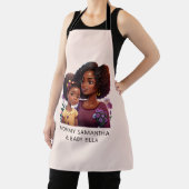 美しい黒い母と娘(12) エプロン (インサイチュ)