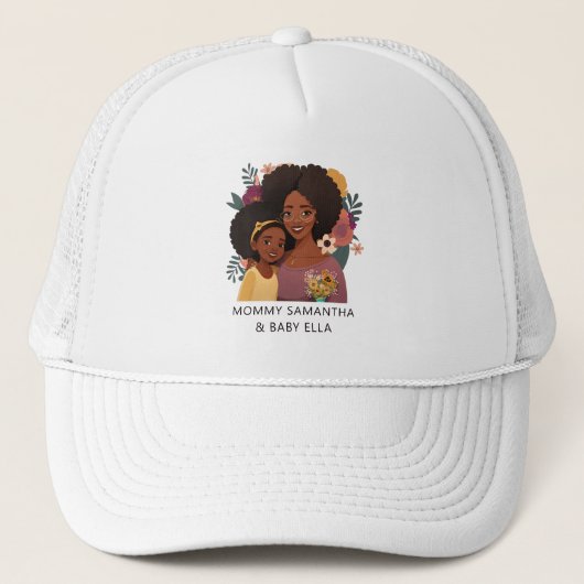 美しい黒い母と娘(15) キャップ (正面)