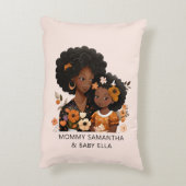 美しい黒い母と娘(16) アクセントクッション (裏面(縦))