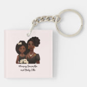 美しい黒い母と娘(23) キーホルダー (裏面)