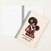 美しい黒い母と娘(27) ノートブック (内側)