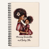 美しい黒い母と娘(27) ノートブック (正面)