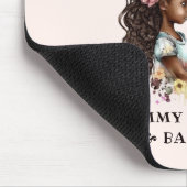 美しい黒い母と娘(4) マウスパッド (コーナー)