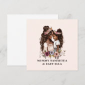 美しい黒い母と娘(5) (正面/裏面)