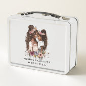 美しい黒い母と娘(5) メタルランチボックス (裏面)